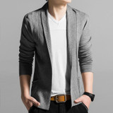 2016 autumn men fashion cardigans sweaters young men casual slim cardigans sweaters coat