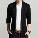 2016 autumn men fashion cardigans sweaters young men casual slim cardigans sweaters coat