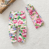 2016 Autumn Flower Girls Cotton Legging Pants Newborn Infant Baby Girls Pants Baby Leggins Legging Infantil Trousers