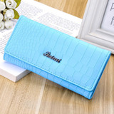 2017 Brand Stone Wallet Female Fresh PU Leather Wallet women Long Handy Luxury Purse High quality