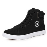 2017 Brand Outdoor men casual Shoes Fashion Breathable High Top Canvas men Shoes spring autumn Men walking shoes For Men boots