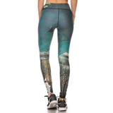 2017 Brand New Women Leggings For Fitness Sexy Style Tree Printed Elastic Slim 3D Printing Workout Bodybuilding Ladies Leggings