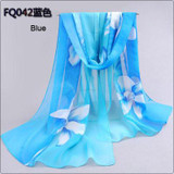 2017 brand new woman scarf long arab hijab print silk chiffon scarves fashion shawl 160cm*50cm free shipping