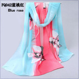 2017 brand new woman scarf long arab hijab print silk chiffon scarves fashion shawl 160cm*50cm free shipping
