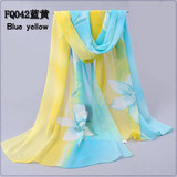 2017 brand new woman scarf long arab hijab print silk chiffon scarves fashion shawl 160cm*50cm free shipping