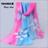 2017 brand new woman scarf long arab hijab print silk chiffon scarves fashion shawl 160cm*50cm free shipping