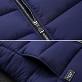 2017 Brand New Winter Men Jacket Casual Mens Warm Jackets Cotton-Padded Coats Thick Parka Men Outwear 4XL Jacket Male Clothing