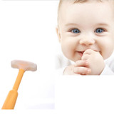 2017 Baby tongue cleaning brush child tongue scraper cleaner baby care baby Newest Christmas Baby Kids Gift D5