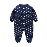 2017 Baby Rompers Fleece Long Sleeve 0-12M Baby Clothing Overalls for Newborn Baby Clothes Boy Girl Romper Ropa Bebes Jumpsuit
