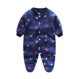 2017 Baby Rompers Fleece Long Sleeve 0-12M Baby Clothing Overalls for Newborn Baby Clothes Boy Girl Romper Ropa Bebes Jumpsuit