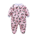 2017 Baby Rompers Fleece Long Sleeve 0-12M Baby Clothing Overalls for Newborn Baby Clothes Boy Girl Romper Ropa Bebes Jumpsuit