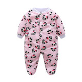 2017 Baby Rompers Fleece Long Sleeve 0-12M Baby Clothing Overalls for Newborn Baby Clothes Boy Girl Romper Ropa Bebes Jumpsuit