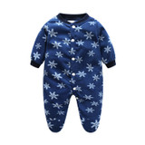 2017 Baby Rompers Fleece Long Sleeve 0-12M Baby Clothing Overalls for Newborn Baby Clothes Boy Girl Romper Ropa Bebes Jumpsuit