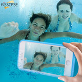 KISSCASE Waterproof Phone Case for iPhone 6 6s Plus Case TPU WaterProof Full Protective Cover for iPhone 7 7plus 5 5s SE Case