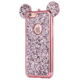 KISSCASE Phone Cases For iPhone 5 5s 6 6s 6 Plus 7 7 Plus Fashion 3D Mickey Mouse Cover Case For Samsung S6 S6 Edge S7 S7 Edge