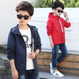 Kindstraum 2017 New Windbreaker Jacket Boys Waterproof Hooded Casual Children Clothing Kids Sports Outwear &amp; Coats Spring, MC430
