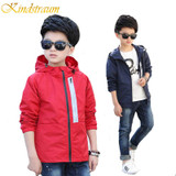 Kindstraum 2017 New Windbreaker Jacket Boys Waterproof Hooded Casual Children Clothing Kids Sports Outwear &amp; Coats Spring, MC430