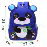 kindergarten backpack Anti-lost kids baby bag cute animal dog panda children backpacks school bag for boys girls mochila escolar