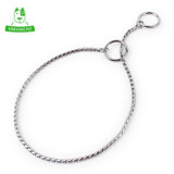 KIMHOME New Adjustable High Quality Metal Stainless Steel Snake Chain Dog Collar For Dogs