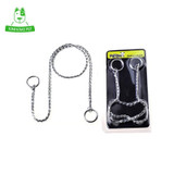 KIMHOME New Adjustable High Quality Metal Stainless Steel Snake Chain Dog Collar For Dogs