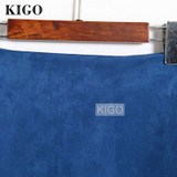 KIGO Autumn Women Suede Pencil Skirt High Waist Bodycon Midi Skirt Back Split Vintage Wine Red Elegant Women Skirt KK2966H