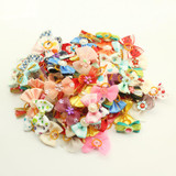 Armi store 20 Pcs Handmade Pet Grooming Accessories Products Dog Bow 6011026 Hair Little Flower Bows For Dogs Charms Gift