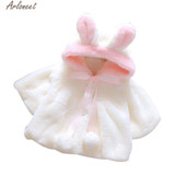 ARLONEET Coat Baby Clothes Infant Girls Fur Winter Warm Coat Cloak Jacket Thick Warm Clothes E30 Jan15