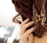 Arcylic Leopard Hairpins Hair Clip Trendy Crab Hair Claws For Women Girl Hair Accessories Hair Gripper 2016 High Quality 3 Size