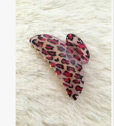 Arcylic Leopard Hairpins Hair Clip Trendy Crab Hair Claws For Women Girl Hair Accessories Hair Gripper 2016 High Quality 3 Size