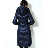 Arbitmatch NewLadies Long Winter Warm Coat Women Luxurious Zipper Duck Down Coat Women's Hooded Quilt Parka Female Down Jackets