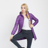 Arbitmatch New 2017 Women Down Coat Plus Size 6XL Winter Warm Jacket Ultra Light 90% Duck Down Jacket Hood Down Parka Female