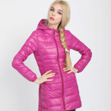 Arbitmatch Fashion Winter Down Jacket Women 90% Down Coat Female Ultra-light Long Parka Elegant Outwear Hooded Ladies Outerwear