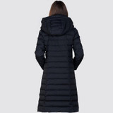 Arbitmatch Fashion Length Down Parka Hooded Ladies Thickening Outwear Winter Jacket Women Warm 90% White Duck Down Coats Female