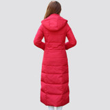 Arbitmatch 2017 New Extreme Long Hood Winter Down Coat Women Warm Winter Duck Down Jacket Plus Size Outwear Thick Female Parka