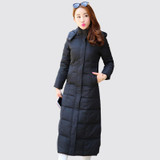 Arbitmatch 2017 New Extreme Long Hood Winter Down Coat Women Warm Winter Duck Down Jacket Plus Size Outwear Thick Female Parka