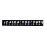 Aquarium Fish Tank Thermometer Temperature Sticker Digital Dual Scale Stick-on High Quality Durable