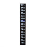 Aquarium Fish Tank Thermometer Temperature Sticker Digital Dual Scale Stick-on High Quality Durable