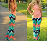AQ125 Summer Women Pants Casual Mid Waist Flare Wide Leg Long Pants Printed Casual Striped Trousers Palazzo Trousers