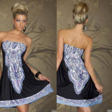 Aproms Boho Summer Women Dress Sexy Sundresses Off Shoulder African Ethnic Floral Print Tunic Beach Dresses Big Size SunDress