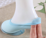 Free Shipping 20pcs=10 pairs/lot Bamboo Fiber cotton Anti-Slip female ankle socks Summer invisible boat socks women anti slip