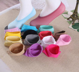 Free Shipping 20pcs=10 pairs/lot Bamboo Fiber cotton Anti-Slip female ankle socks Summer invisible boat socks women anti slip