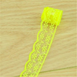 free shipping 20mm width mix Cheap Lace Fabric Trim Ribbon 10yard/lot DIY Garment Accessories embroidered lace ribbon Bilateral