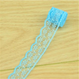 free shipping 20mm width mix Cheap Lace Fabric Trim Ribbon 10yard/lot DIY Garment Accessories embroidered lace ribbon Bilateral
