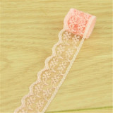 free shipping 20mm width mix Cheap Lace Fabric Trim Ribbon 10yard/lot DIY Garment Accessories embroidered lace ribbon Bilateral