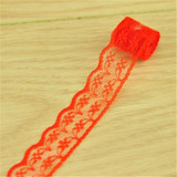 free shipping 20mm width mix Cheap Lace Fabric Trim Ribbon 10yard/lot DIY Garment Accessories embroidered lace ribbon Bilateral