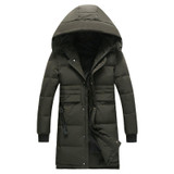 Free shipping 2017 winter Men's casual thicken jackets down jacket Men's hooded Down Coats trench coat men Parkas men