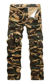 Free Shipping 2017 Spring &Autumn New Men camouflage pants Multi-Pocket Casual Trousers Mens Cargo Pants plus size XXXL