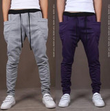 Free Shipping 2017 Newest unique design pants for men korean cool harem pants,fashion slim fit trousers,casual sweatpants