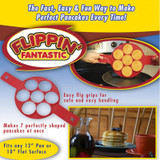 Free shipping 2017 new Flippin' Fantastic Nonstick Pancake Maker Egg Ring Maker Perfect Pancakes Easy Silicone egg pancake mold