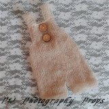 Baby Crochet Mohair Hat and Romper Newborn Bonnet Crochet Mohair Baby Clothes Baby Pants Newborn Baby Pros
